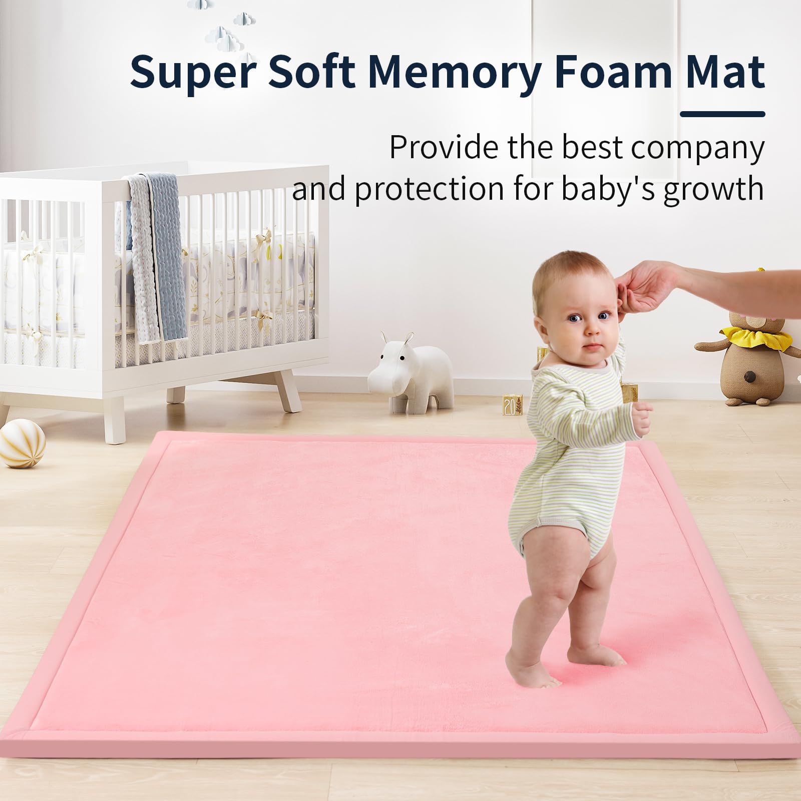 ACOMOPACK Baby Play Mat easy-care surface for wipe-clean maintenance