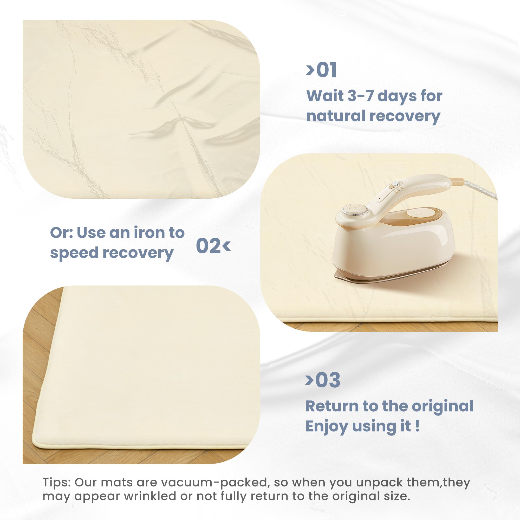 ACOMOPACK beige tatami style room reinforces stylish nursery or living space