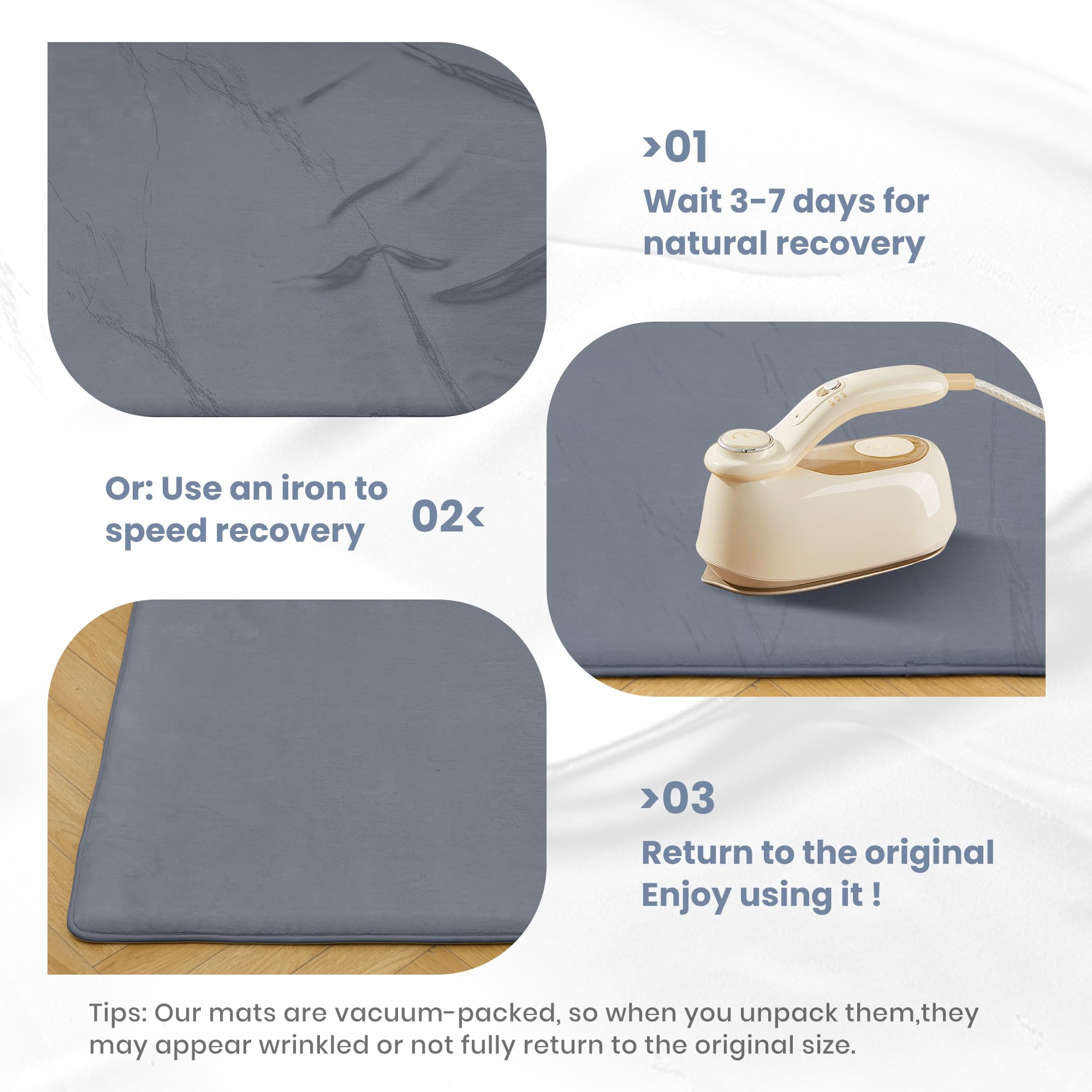 ACOMOPACK easy-clean surface showing quick wipe-clean cleanup after spills.