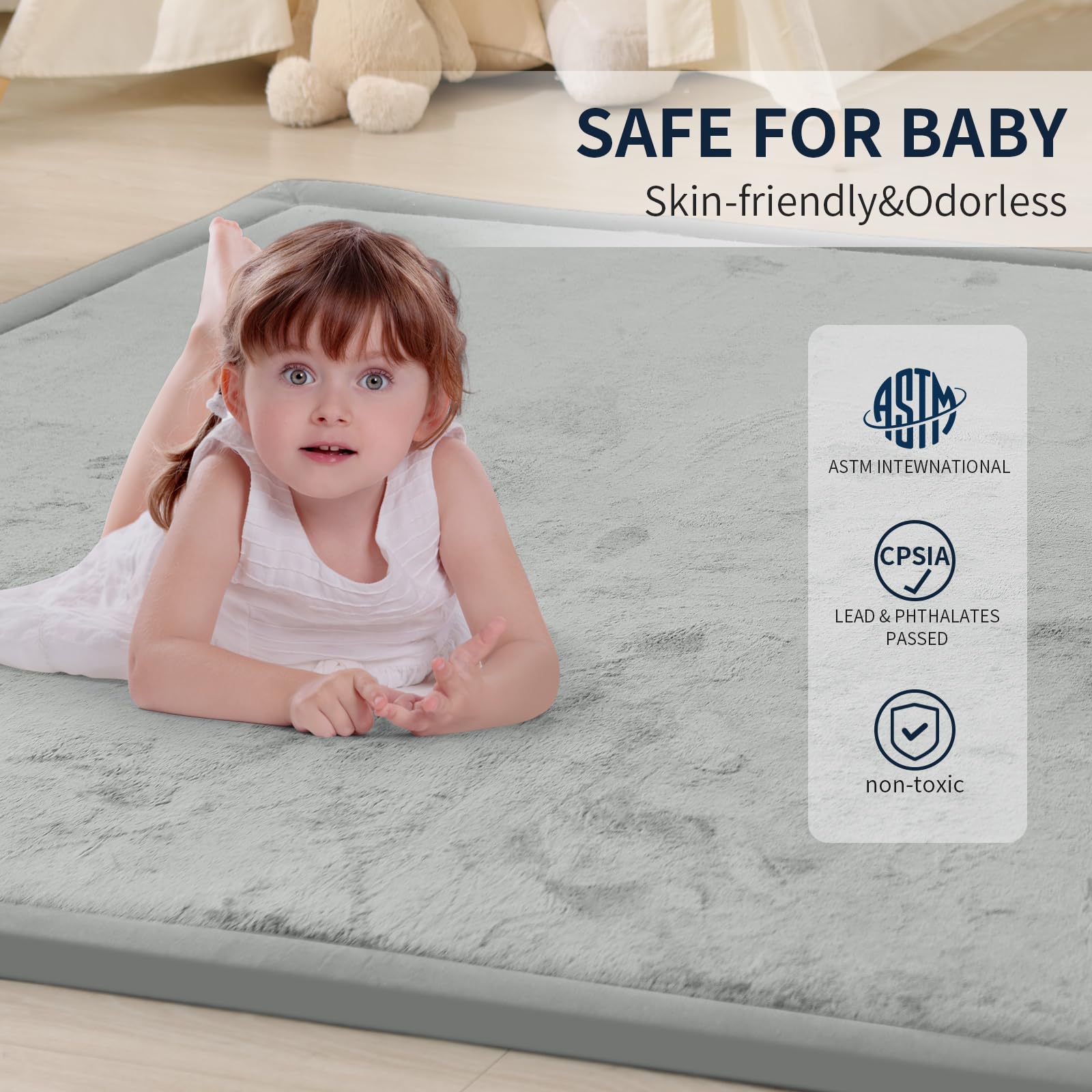 ACOMOPACK baby play mat helps families bond during safe play sessions