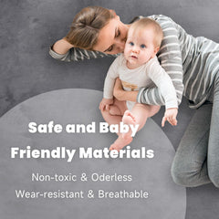 ACOMOPACK non-slip bottom keeps mat steady during play