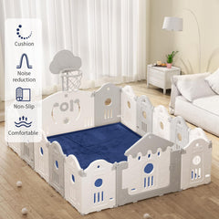 ACOMOPACK royal blue velvet surface soft and skin-friendly for infants