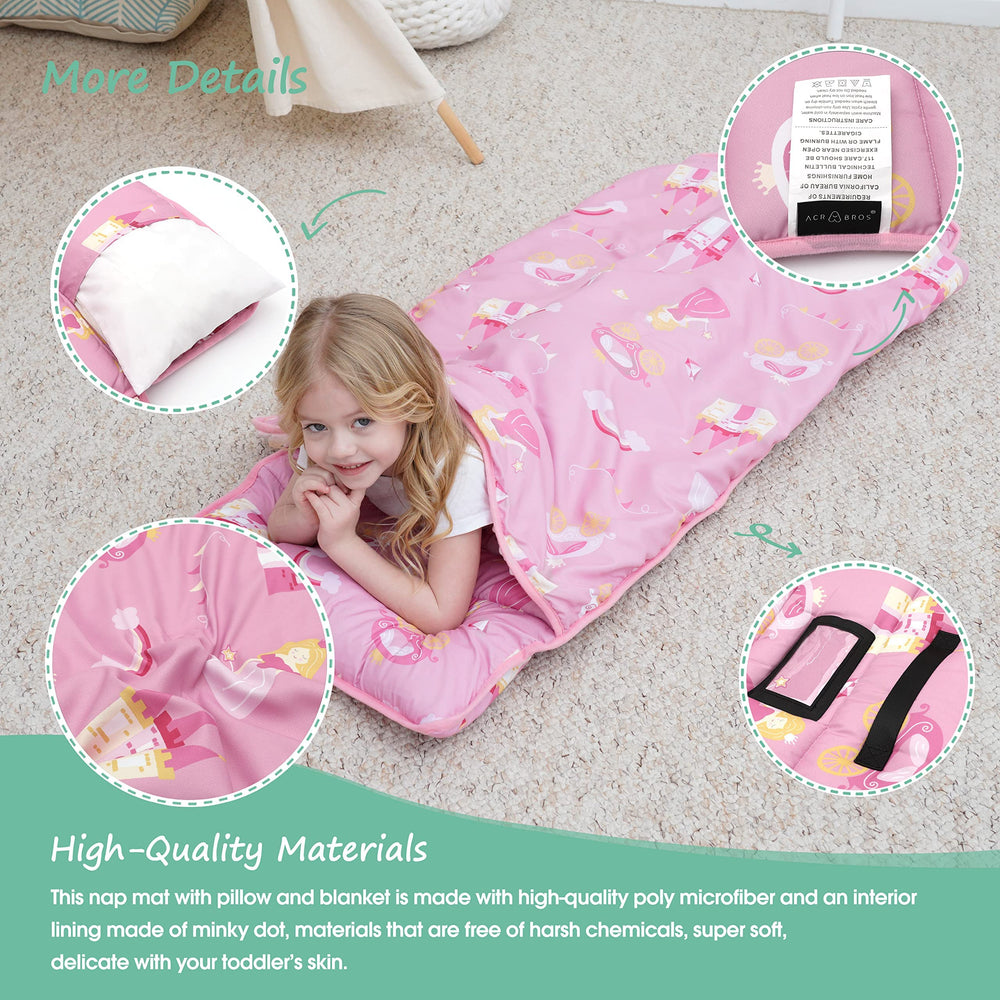 ACRABROS nap mat blanket 31.5 by 41 inches for additional warmth