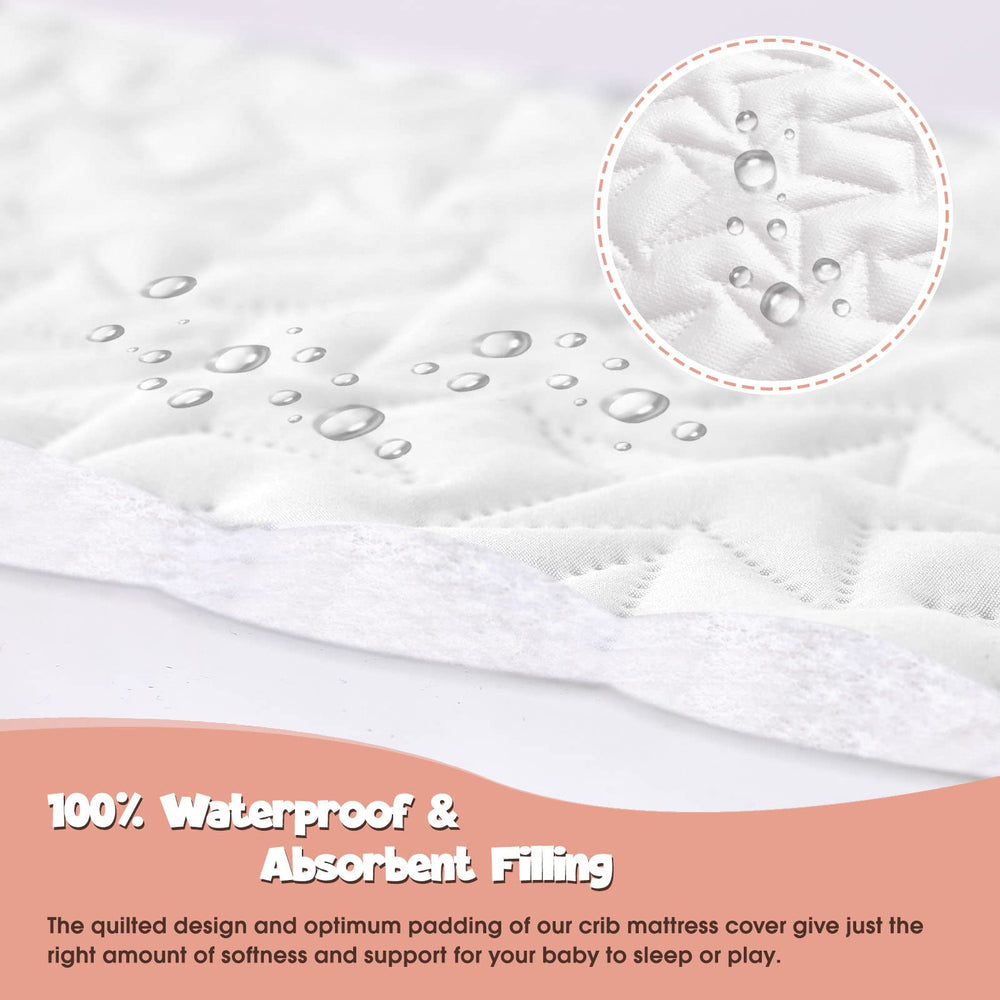 ACRABROS 2-pack value promotes easy daily sheet changes and consistency.