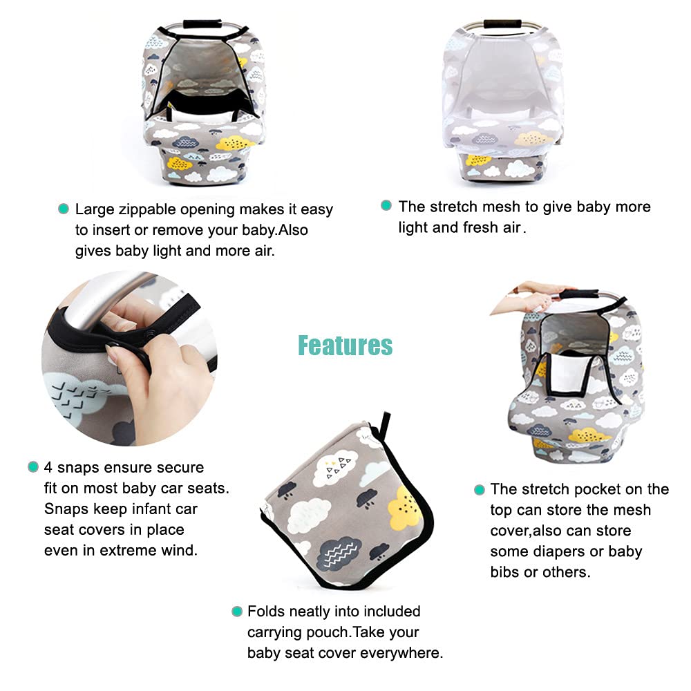 ACRABROS gift-ready baby cover ideal for baby showers or new moms