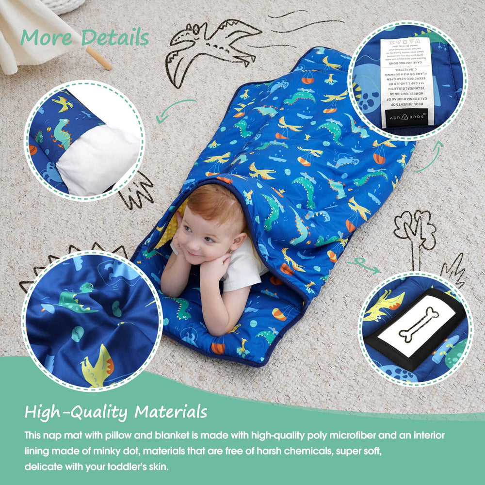 ACRABROS large 53x21x2 inch mat provides roomy space