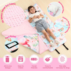 ACRABROS nap mat size 53x21 inches supports growing toddlers