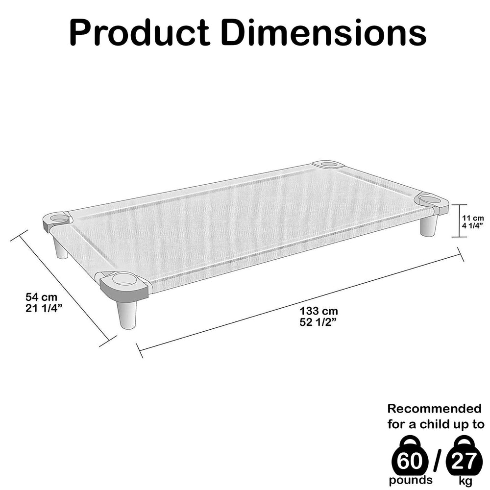 Acrimet Nap Cot classroom-use setup supports quiet naps and rest.