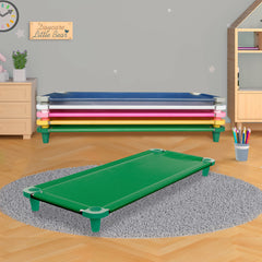 Acrimet Nap Cot green breathable mesh closeup highlights airflow and softness