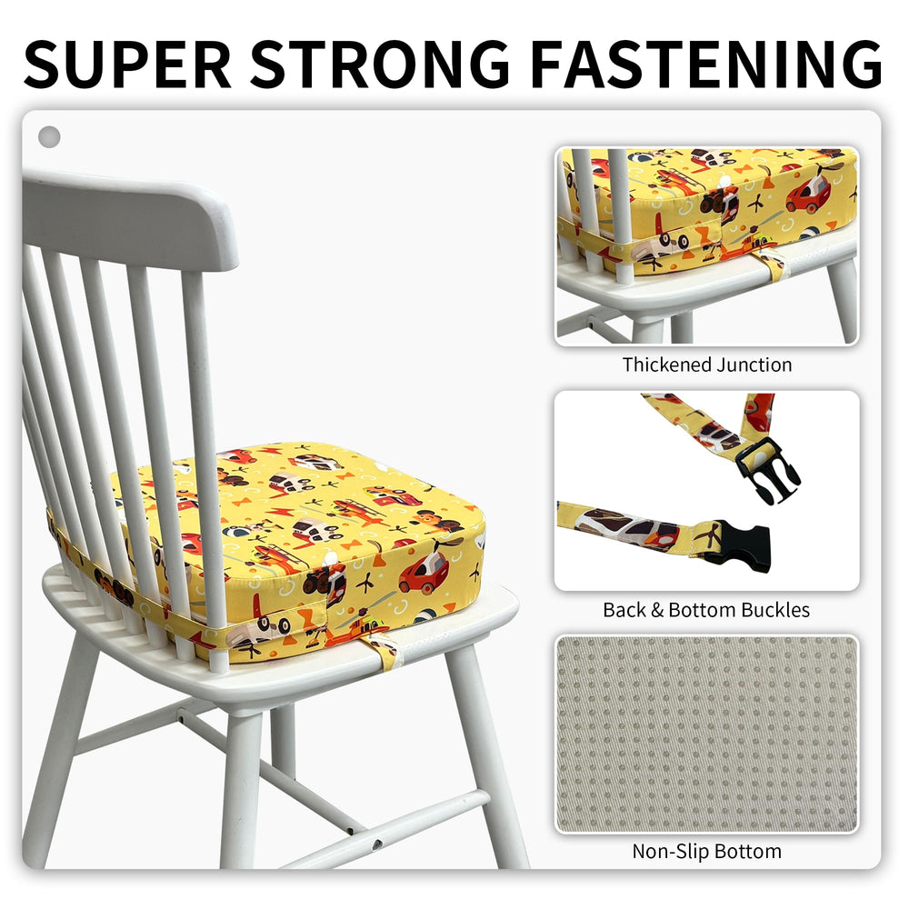 Acxseo portable dining booster ready for travel and family meals.