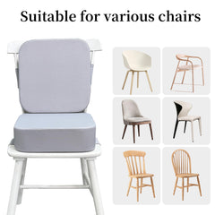 Acxseo booster seat foam cushion provides firm, comfortable support.