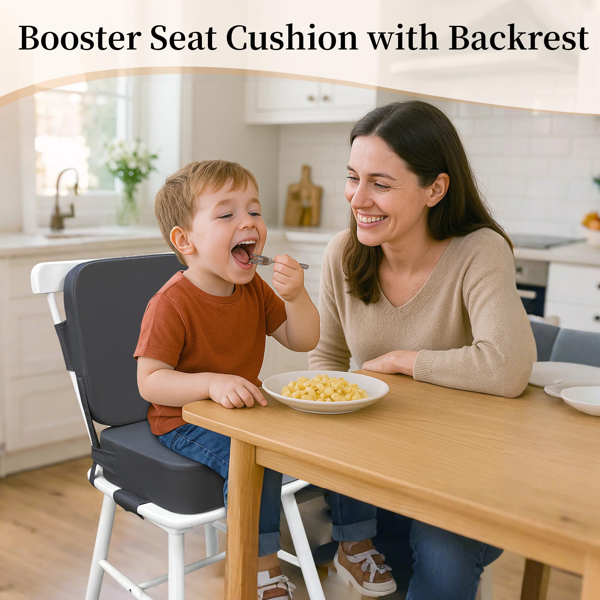 Acxseo portable booster is lightweight for travel and grandma's house dining