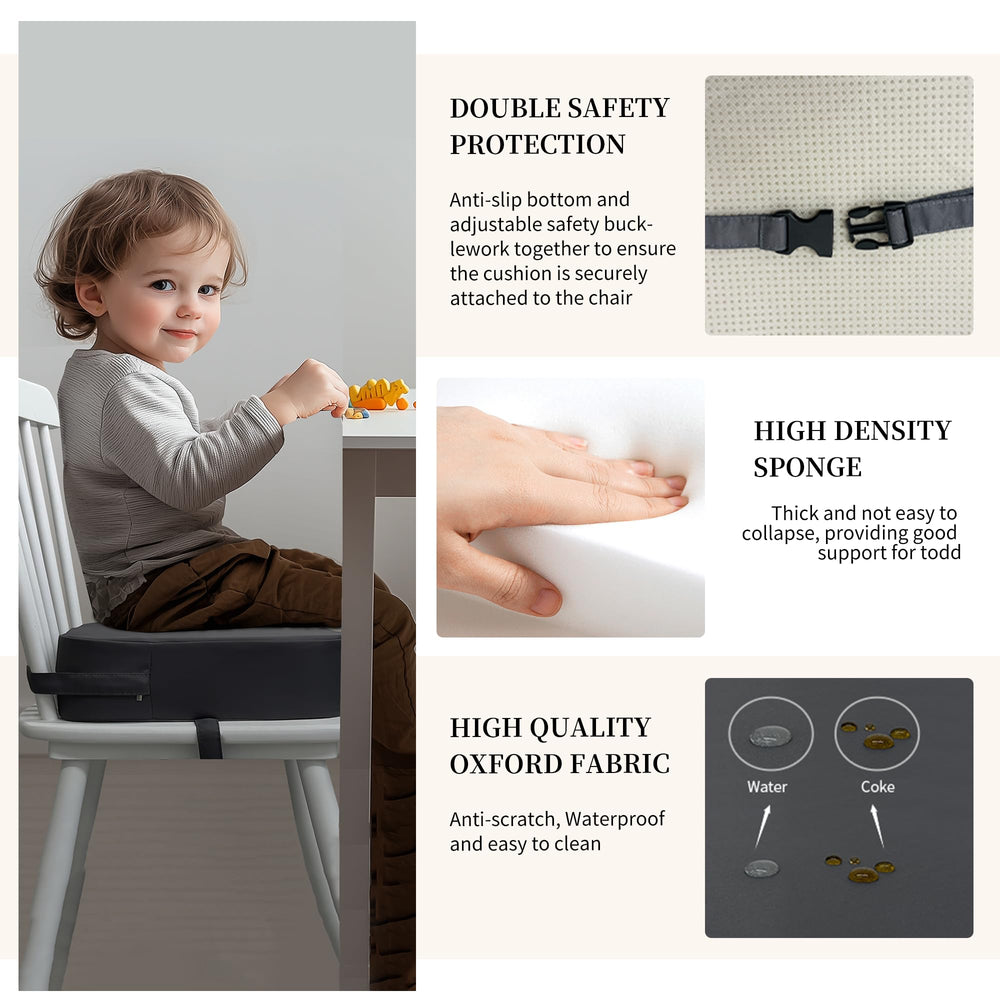 Acxseo booster seat portable for meals on the go