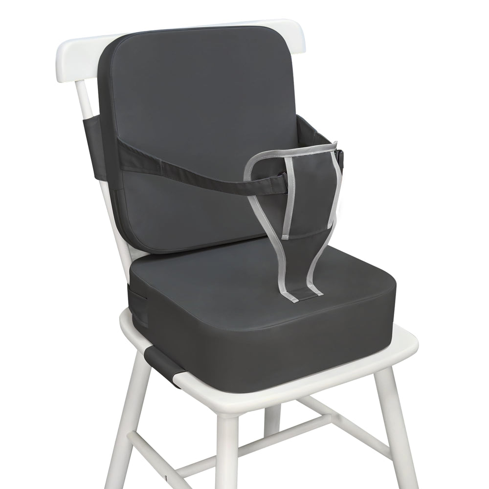 Acxseo Toddler Booster Seat side view shows stable, elevated meals.