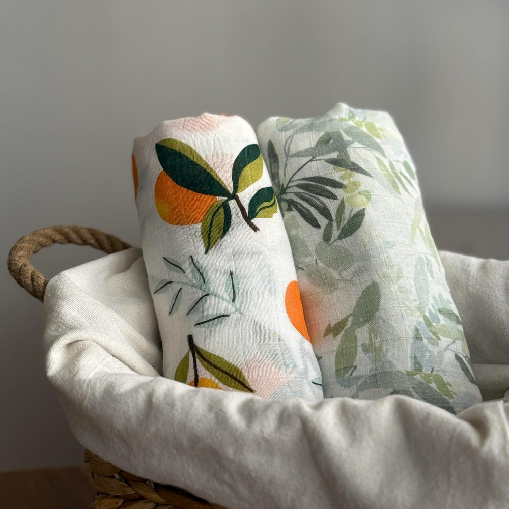A&D Select Co Matching colors nursery-ready look with baby gear