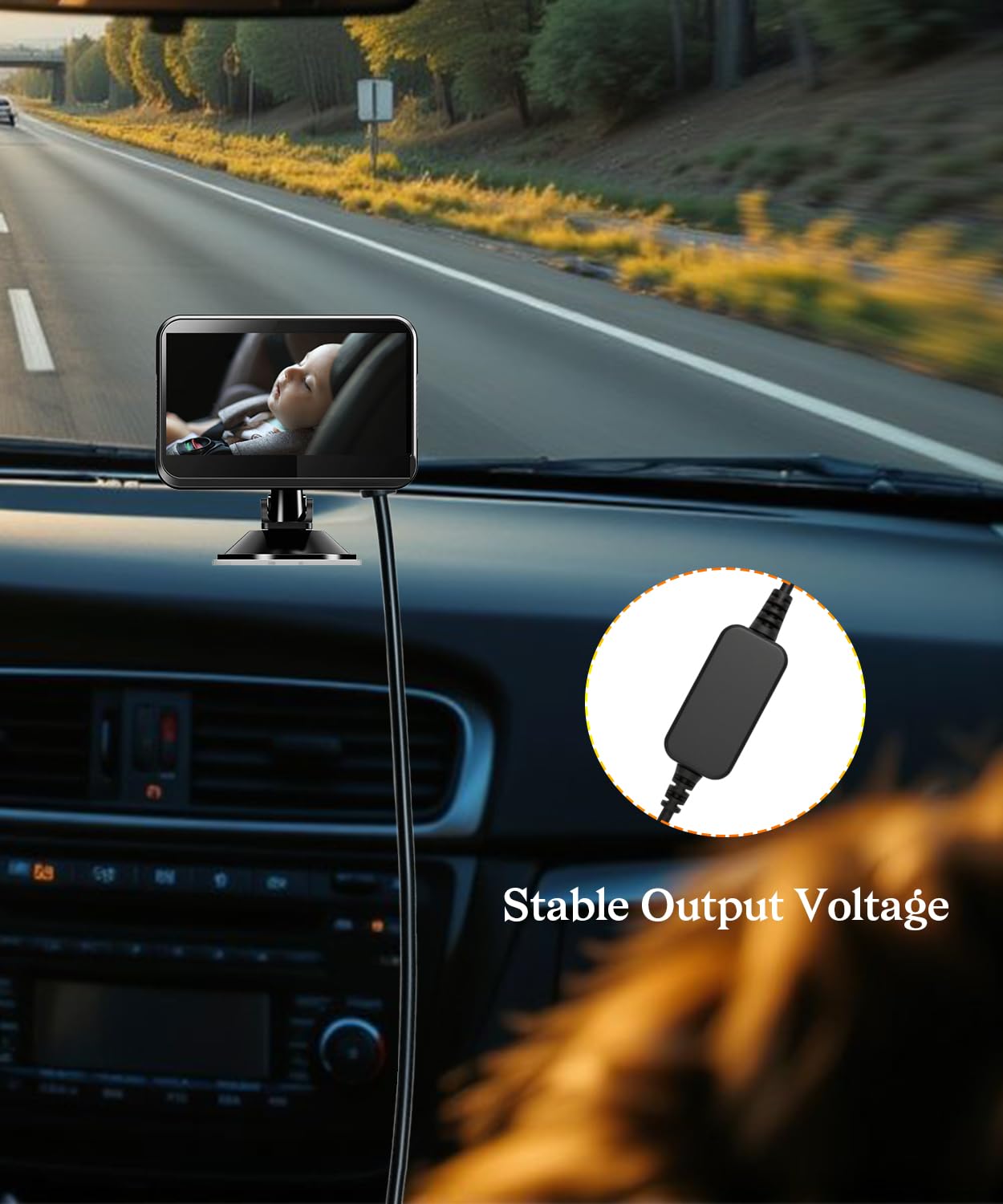 Adabuli USB-C port plug-in demonstrates quick, plug-and-play power for car devices.