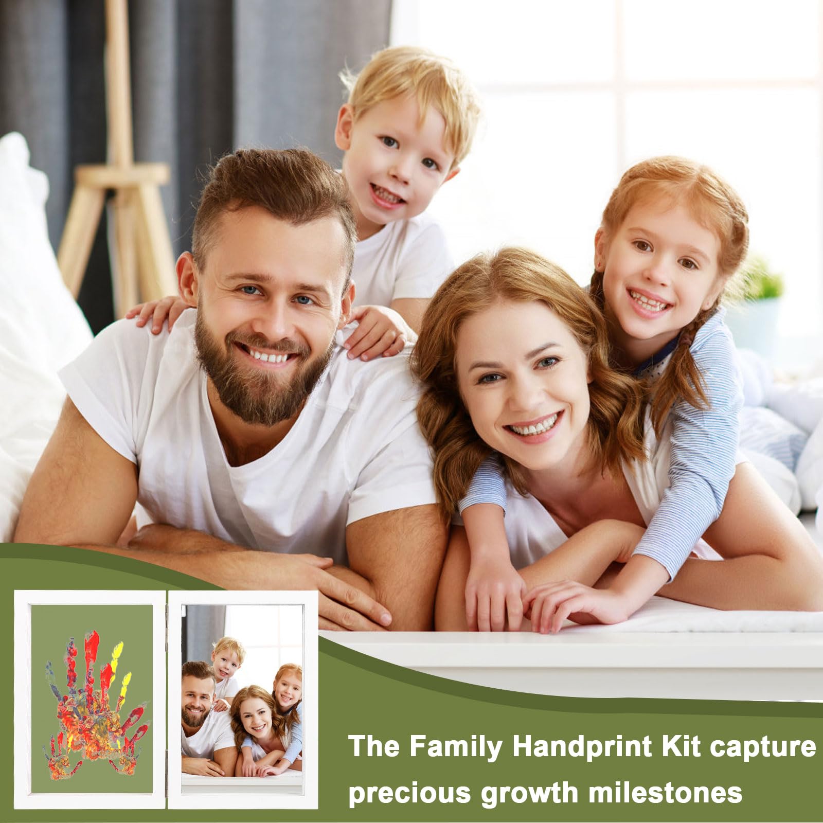 ADAJOEL Pet paw print option captured with family memories.
