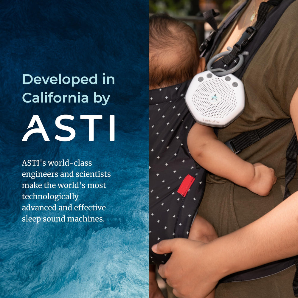 Adaptive Sound Technologies LectroFan Alpha car-seat-stroller usage offers versatile travel sleep aid.