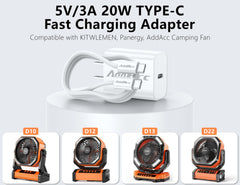 AddAcc Amacool stroller fan keeps your child cool on outings.