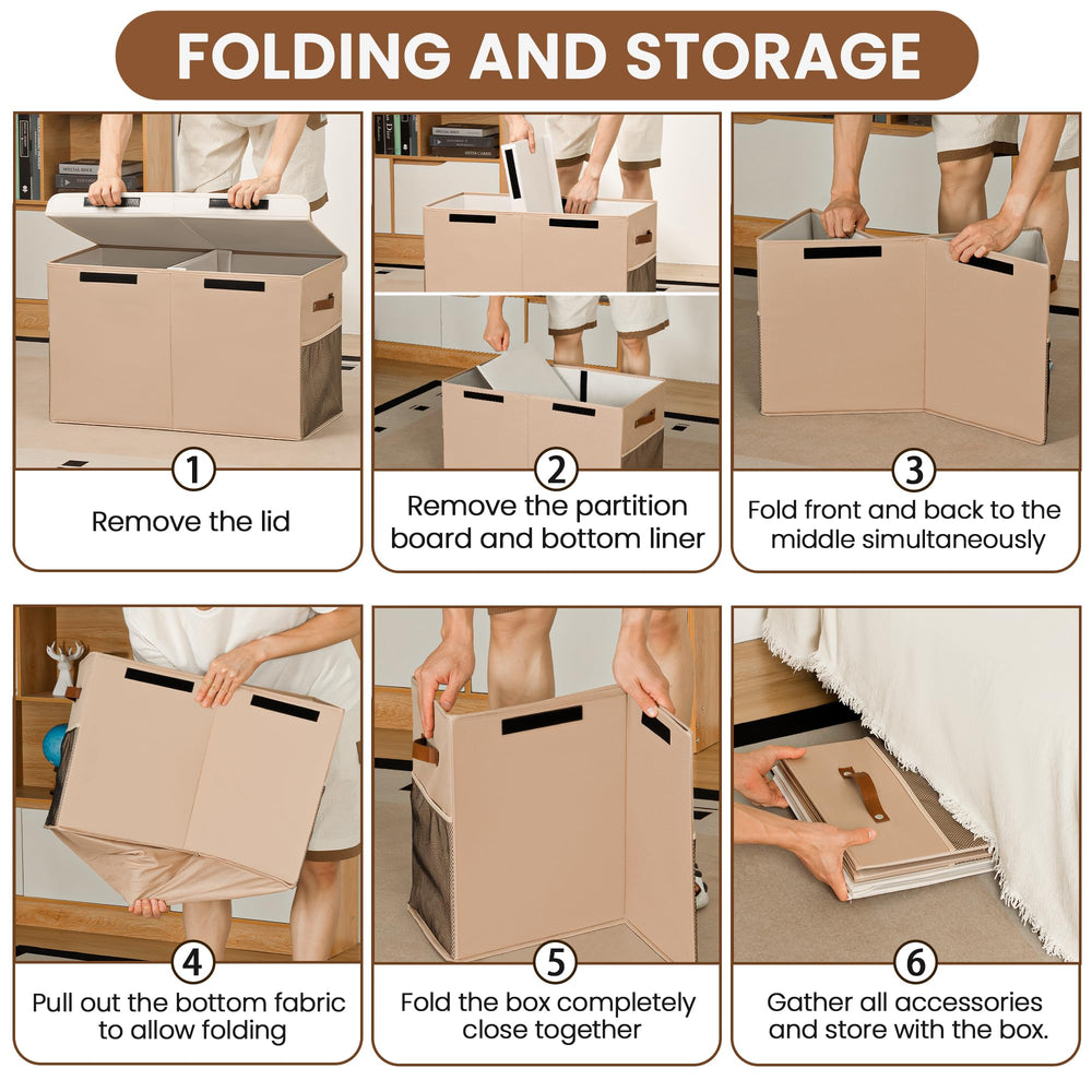 ADEHMDA 80L capacity supports large toy collections and plush items.