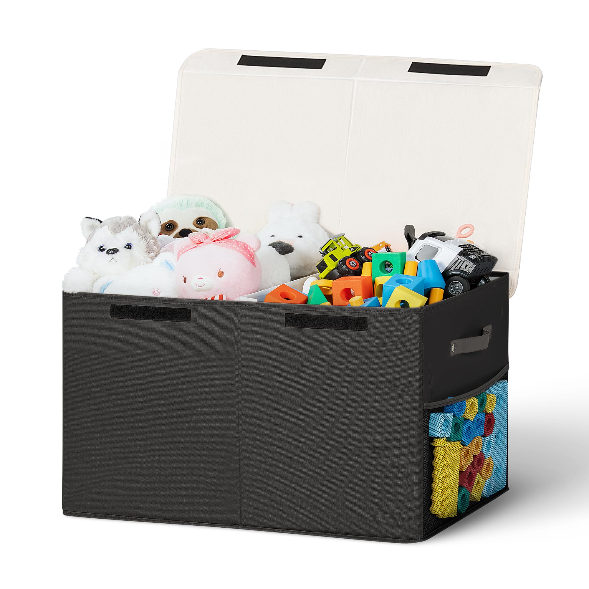 ADEHMDA 80L toy storage box with lid keeps playrooms neat and kid-friendly.