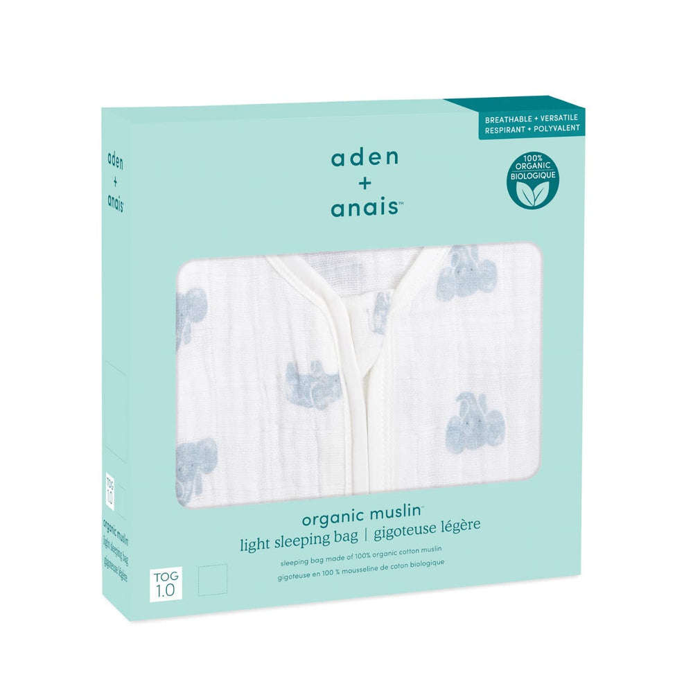 aden + anais baby sleeping bag two layer muslin for comfy airflow