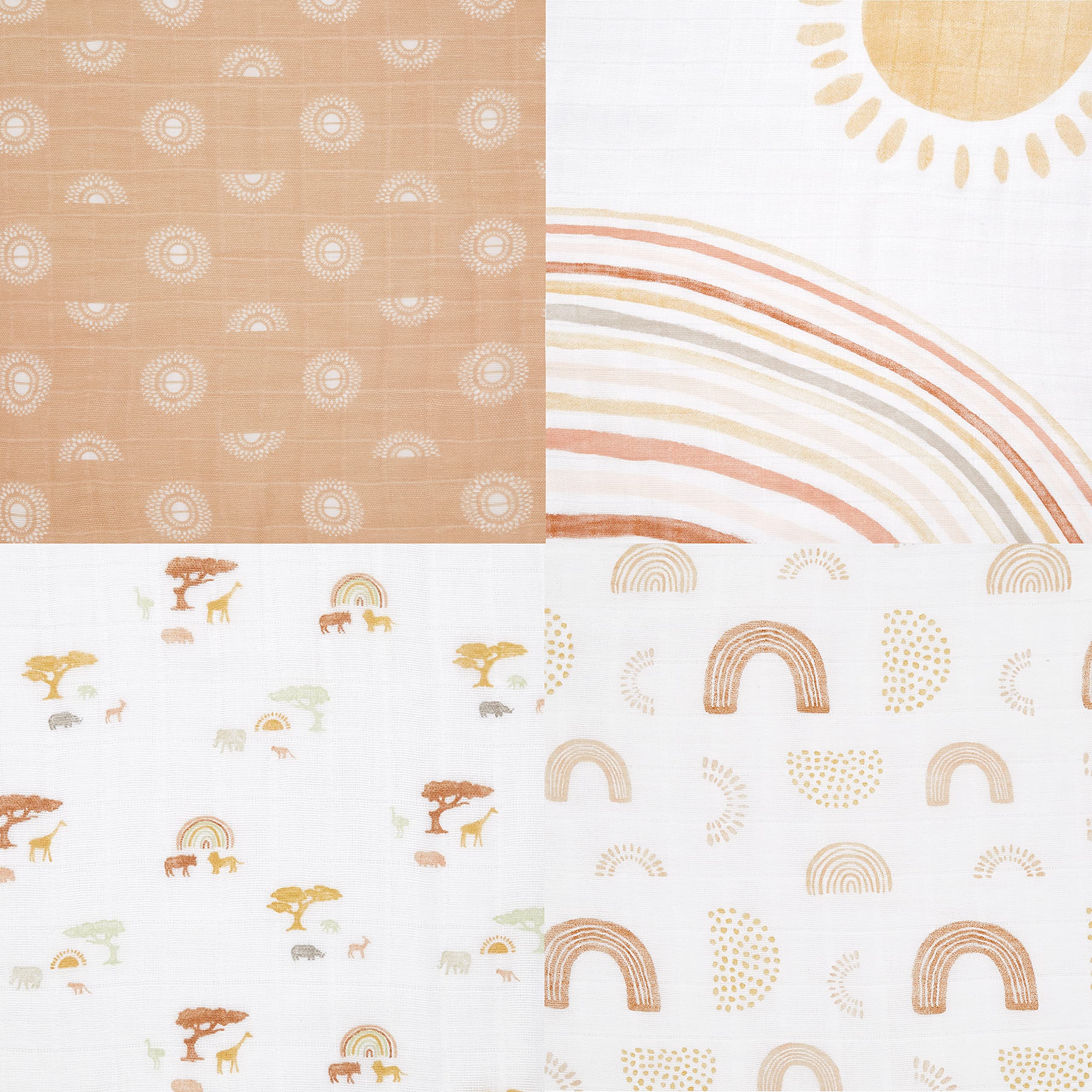 aden + anais swaddle set demonstrates durable, boutique-quality muslin that lasts.