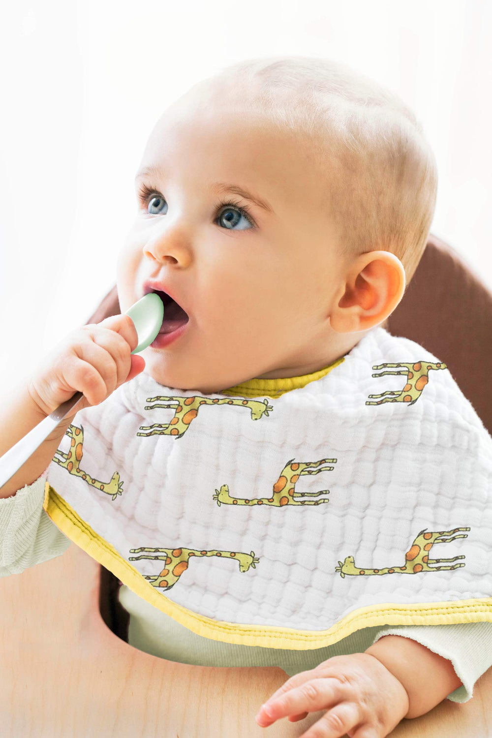 aden + anais Burpy Bib Jungle Jam machine-washable design stays soft wash after wash