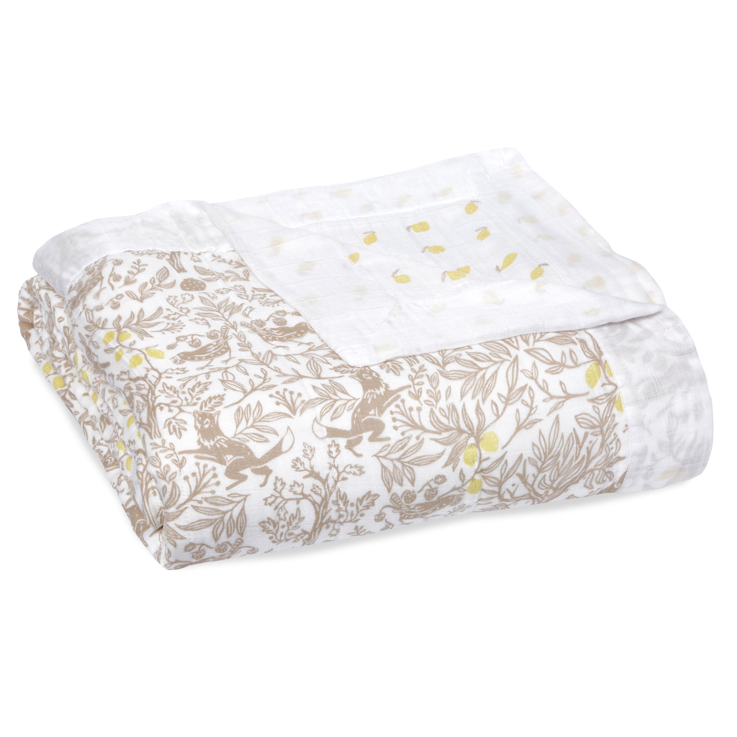 aden + anais Dream Blanket closeup soft muslin texture for cozy snuggles