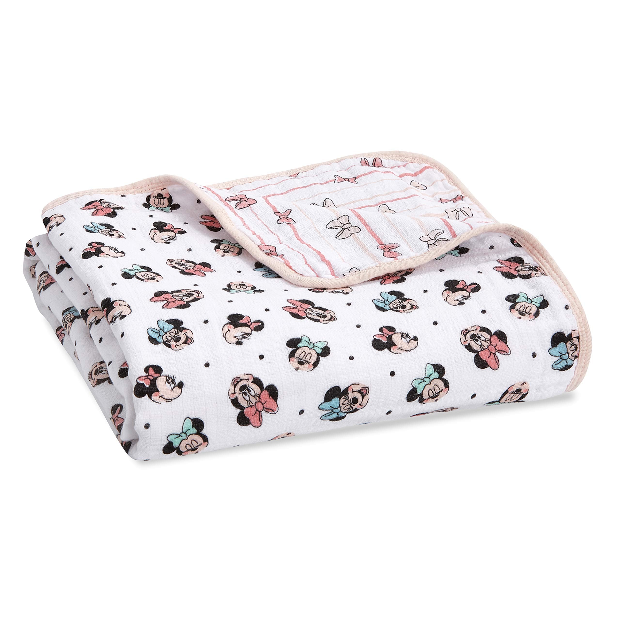 aden + anais Dream Blanket front-view highlights breathable muslin softness for cozy baby naps.