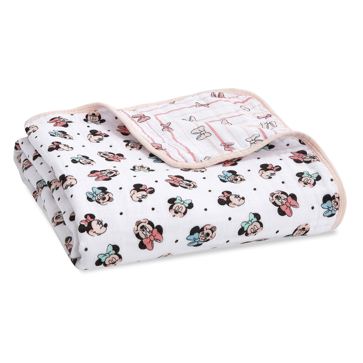 aden + anais Dream Blanket front-view highlights breathable muslin softness for cozy baby naps.