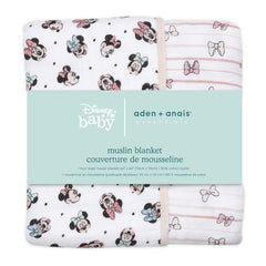 aden + anais Dream Blanket nursery-playtime image demonstrates large size for playtime comfort.