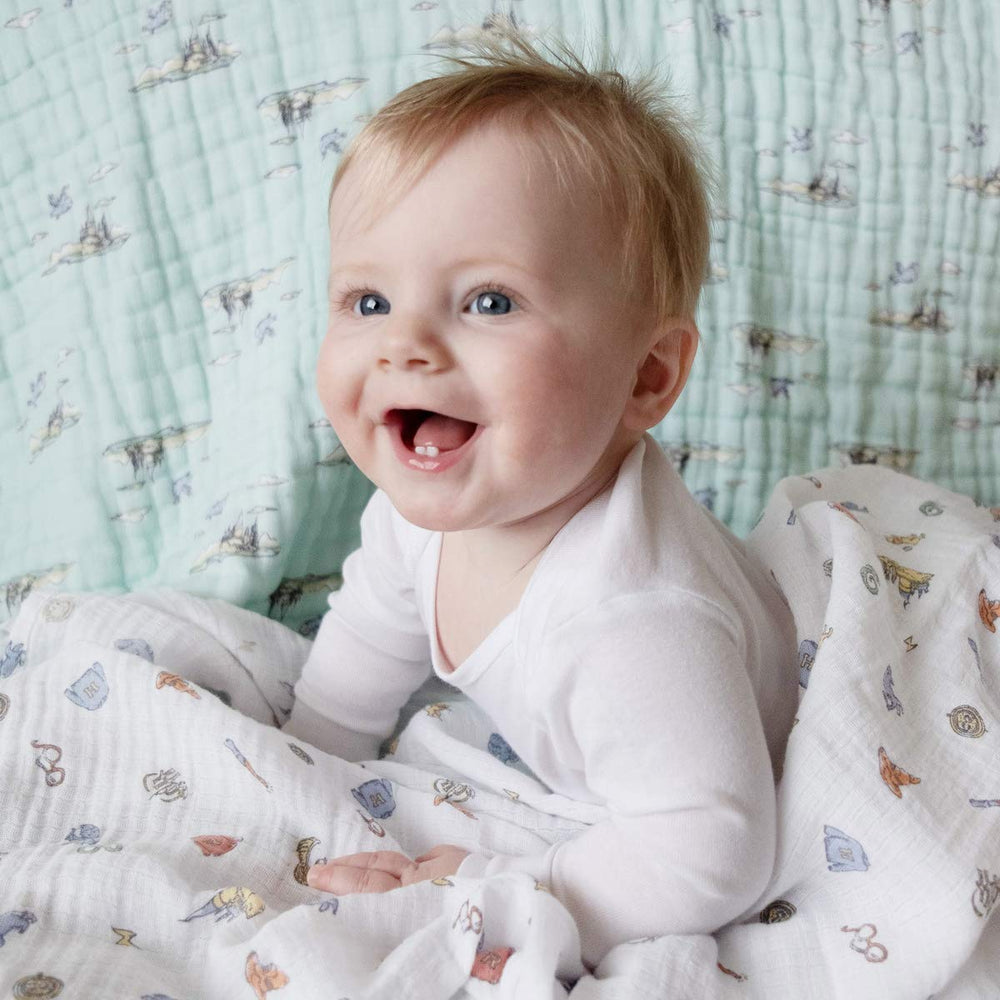 aden + anais Dream Blanket in a cozy toddler bed setup for soft, safe snuggles.