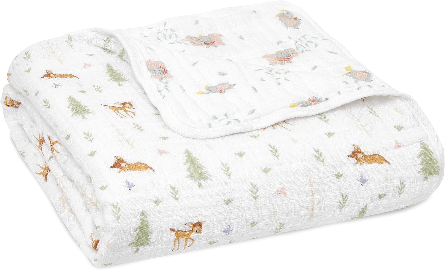 aden + anais Essentials blanket closeup for newborn tummy time cuddles and soothing comfort.
