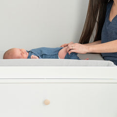 aden + anais essentials changing pad cover with elastic edge for snug fit on standard pads