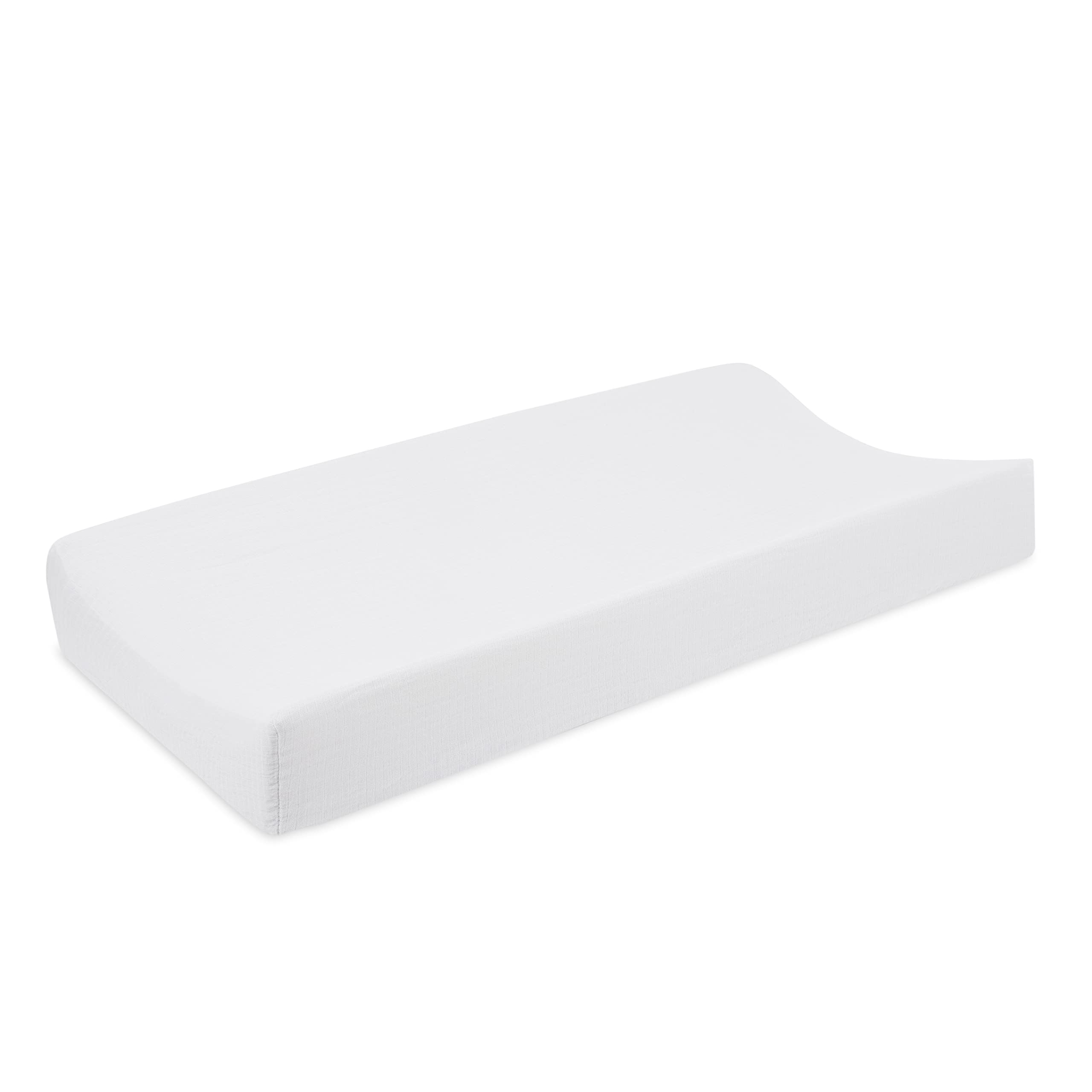 aden + anais essentials changing pad cover featuring soft muslin texture for gentle diaper changes