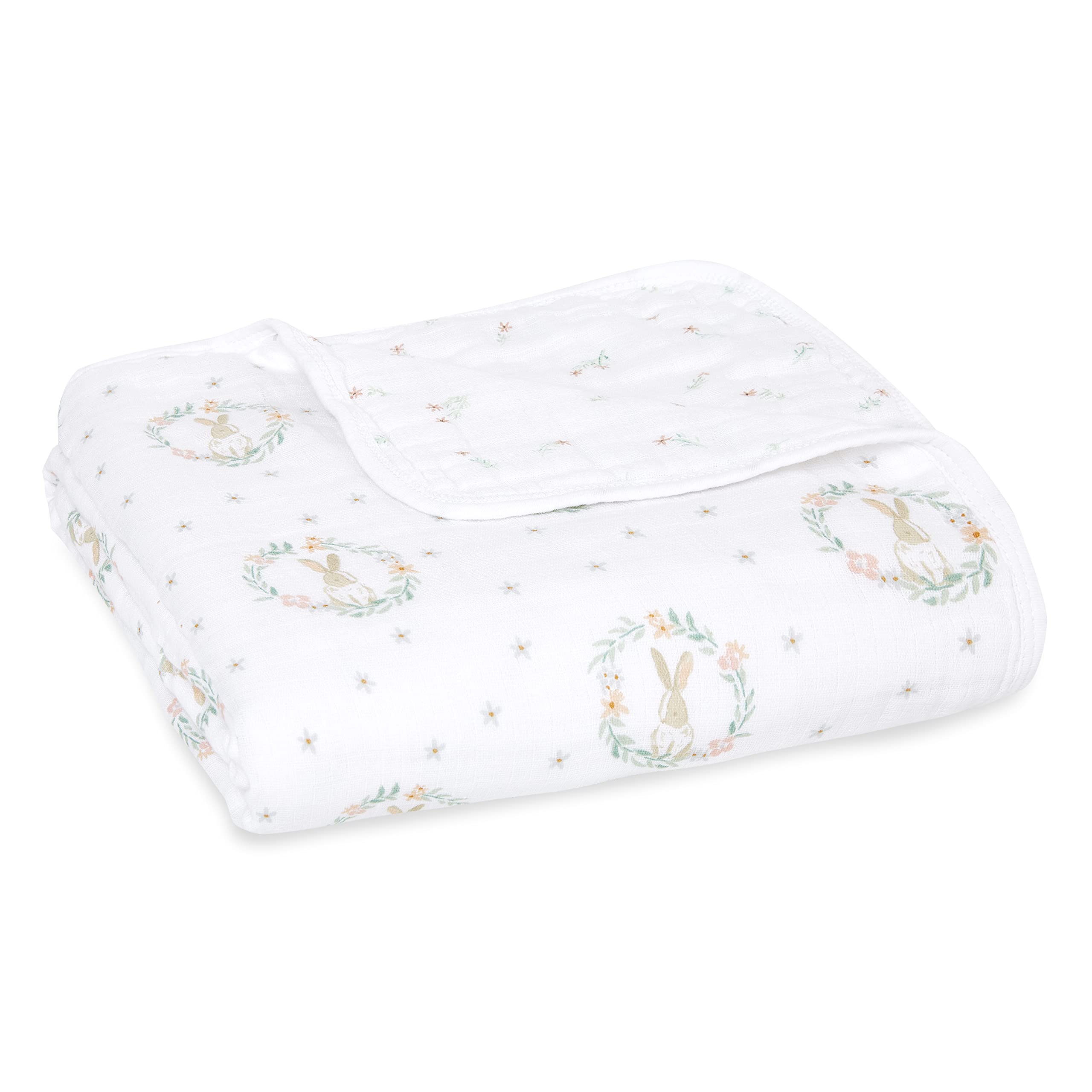 aden + anais Essentials Dream Blanket folded for cozy newborn comfort.