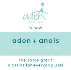 aden + anais Essentials Dream Blanket swans in nursery setup offers cozy unisex styling for any crib.