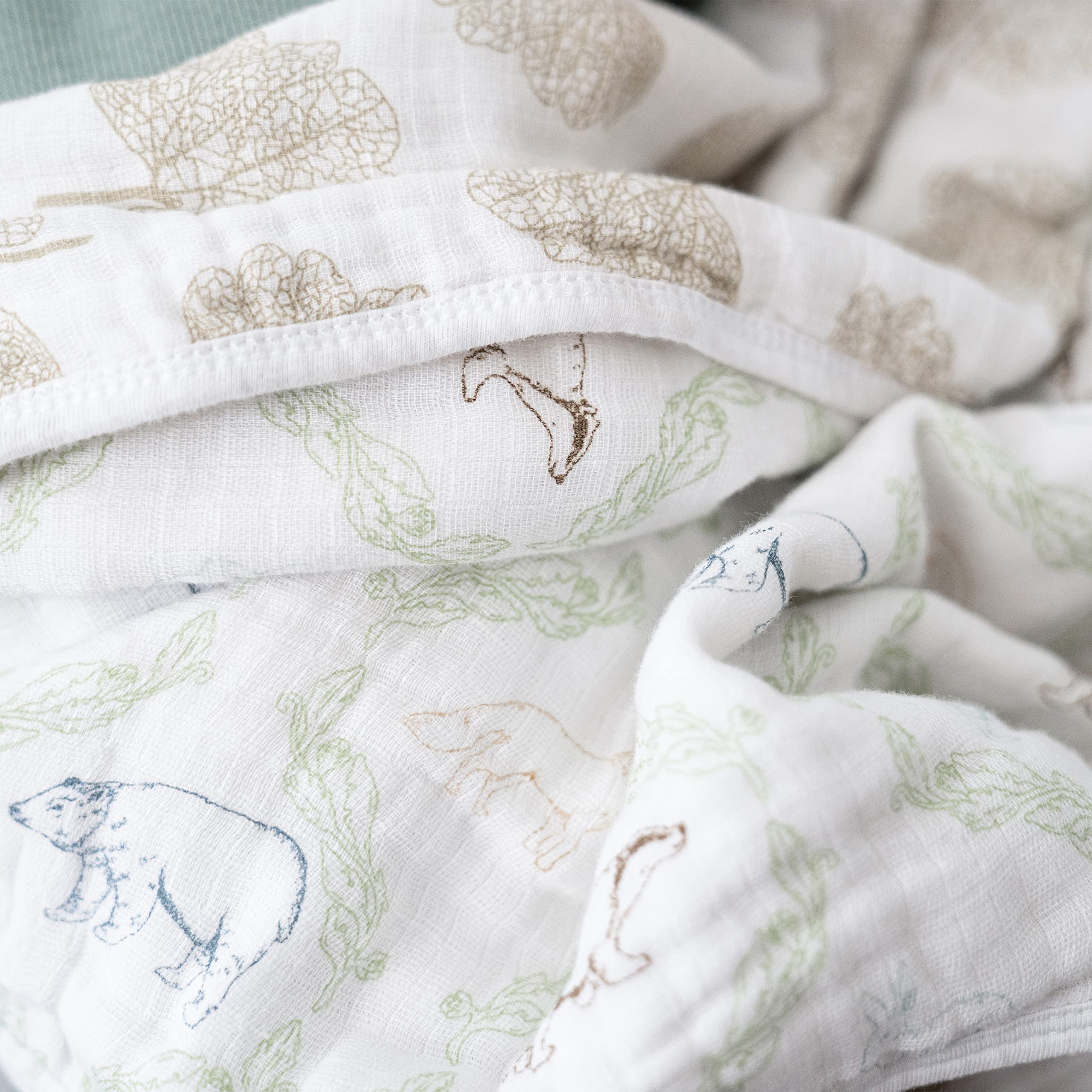 aden + anais Essentials Dream Blanket tummy-time scene—versatile surface for play and growth