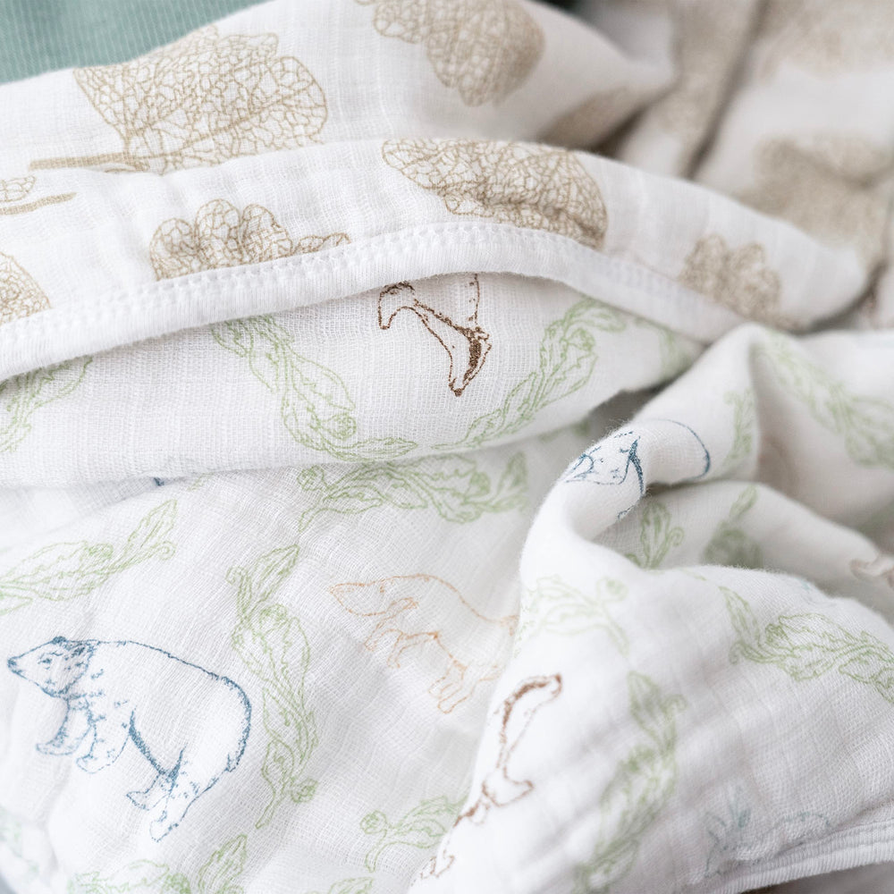 aden + anais Essentials Dream Blanket tummy-time scene—versatile surface for play and growth