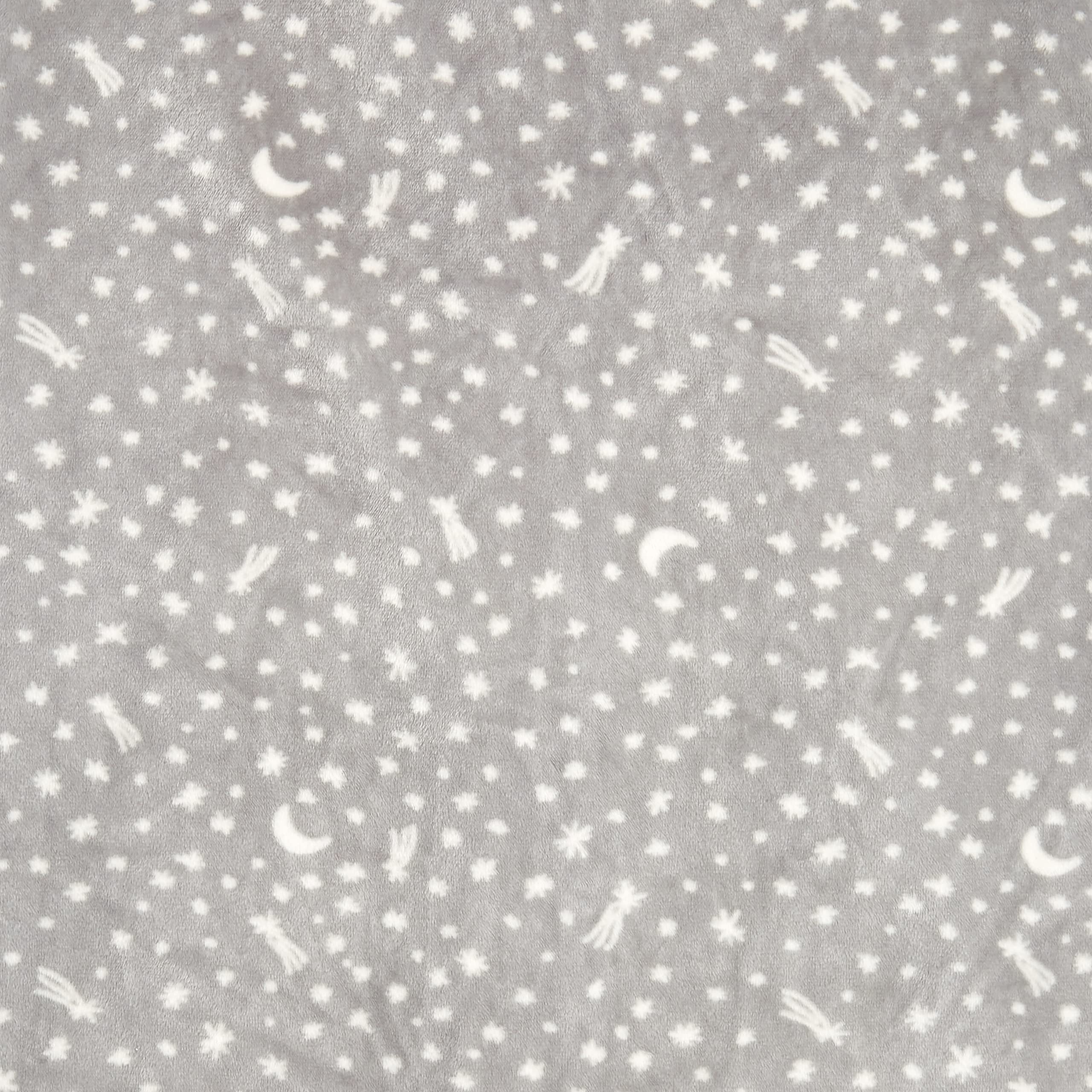 aden + anais Essentials Easy Sleeping Bag Winter Sky inverted zipper for easy diaper changes.