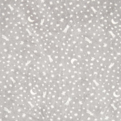 aden + anais Essentials Easy Sleeping Bag Winter Sky inverted zipper for easy diaper changes.