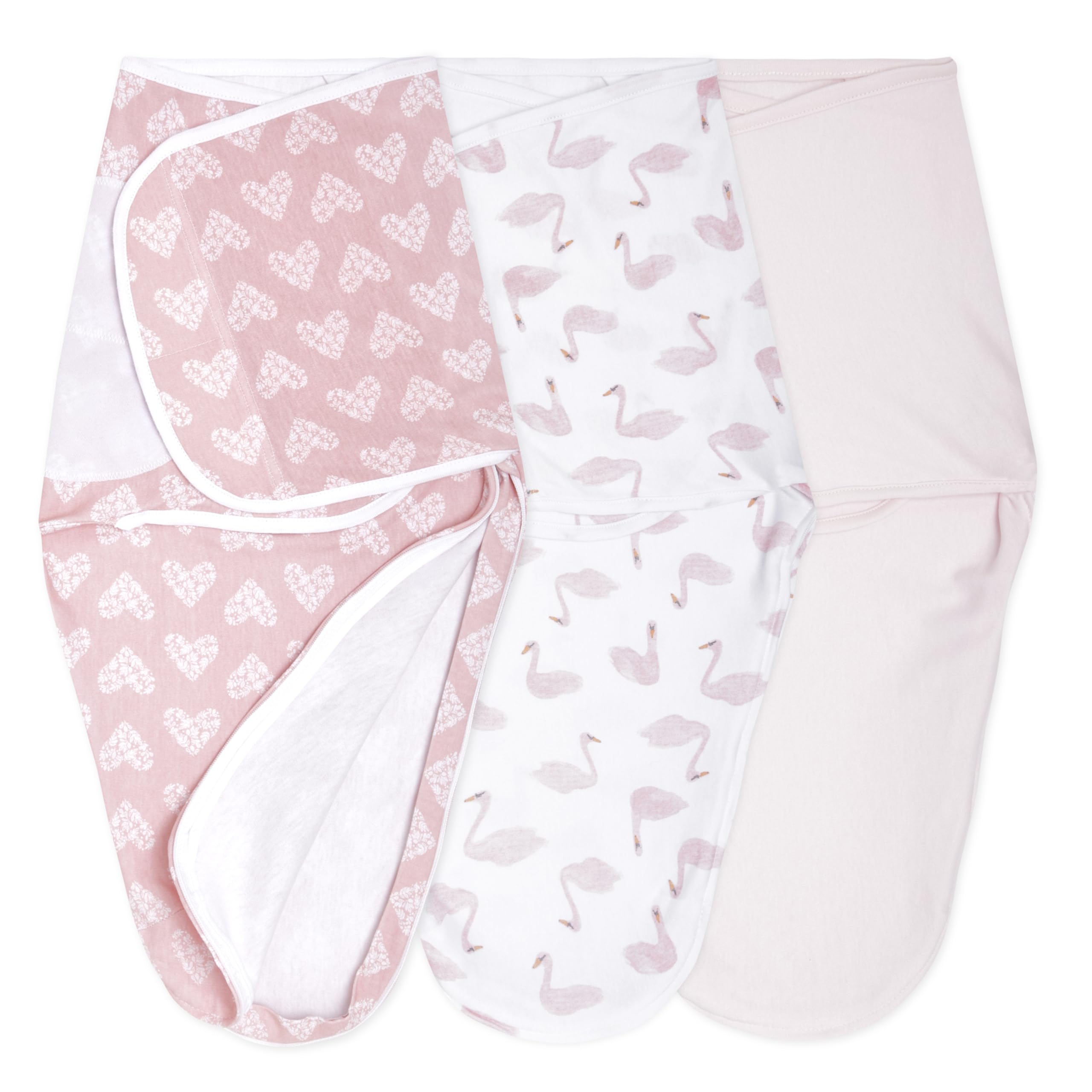 aden + anais essentials easy wrap bottom zipper closeup enables easy diaper changes.