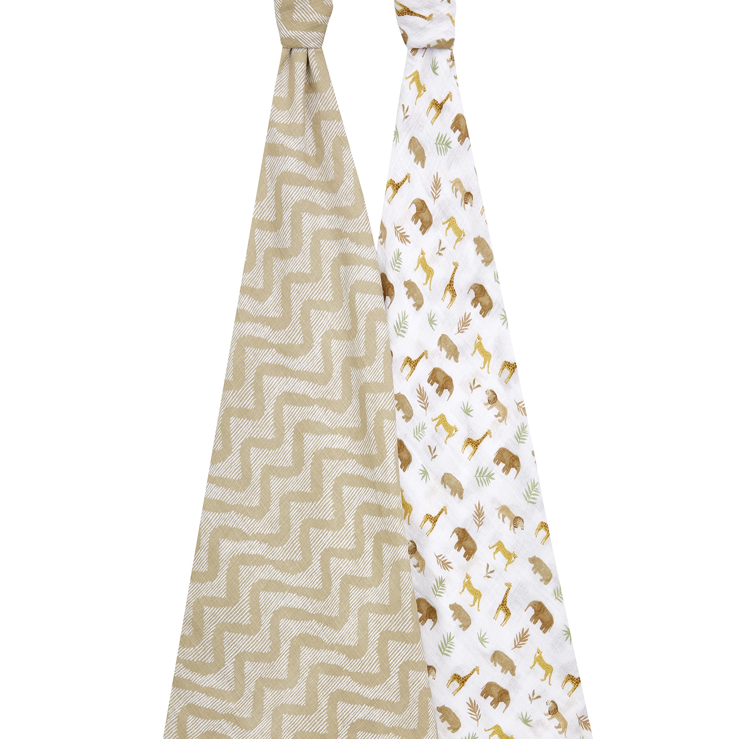 aden + anais Essentials muslin blanket close-up shows soft texture and breathability.