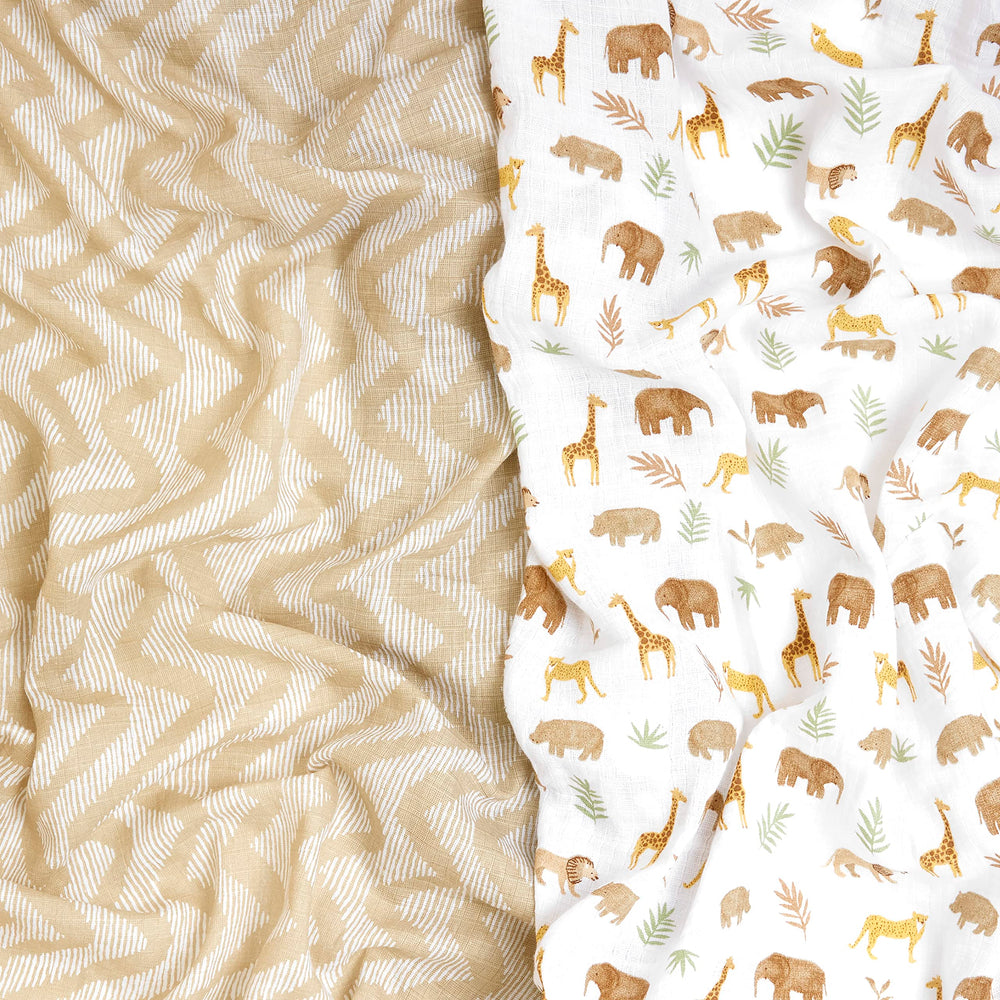 aden + anais Essentials two-pack packaging highlights convenient, gift-ready set.