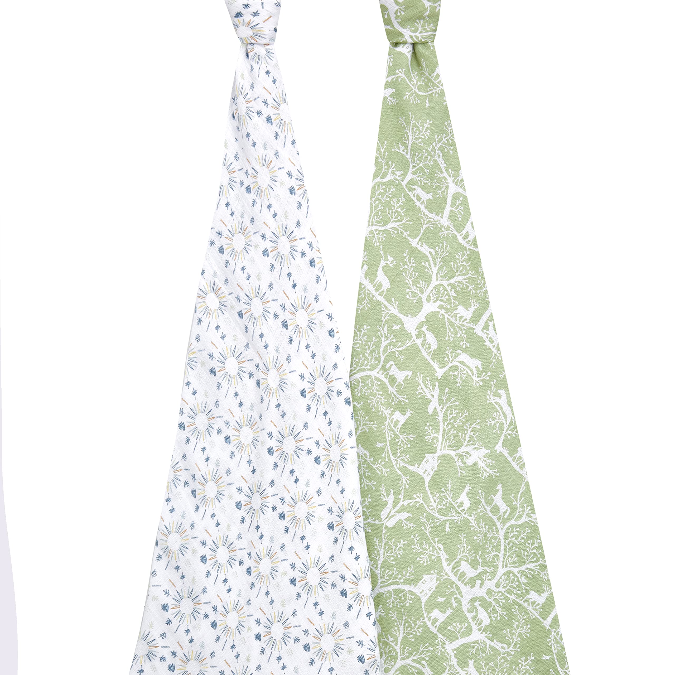 aden +anais Harmony muslin texture detail emphasizes softness and breathability for gentle newborn sleep.