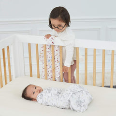 aden + anais Harry Potter swaddle blanket soft muslin texture visible for breathable daytime naps