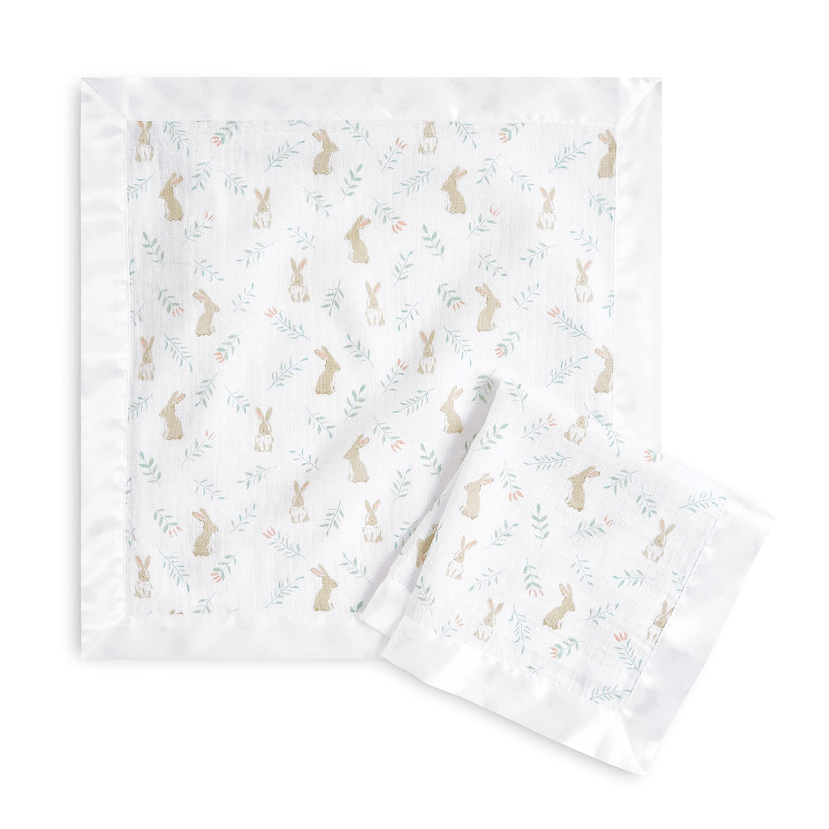aden + anais Issie security blanket in crib snuggle shows breathable muslin for calm naps.