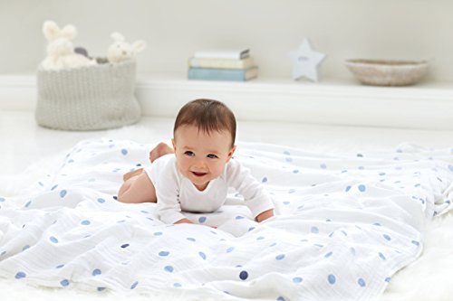 aden + anais muslin blanket texture closeup highlights premium softness