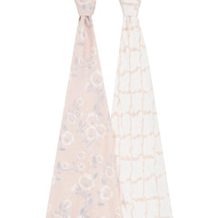 aden + anais Silky Soft Swaddle Blanket used as a nursing cover for privacy and comfort.
